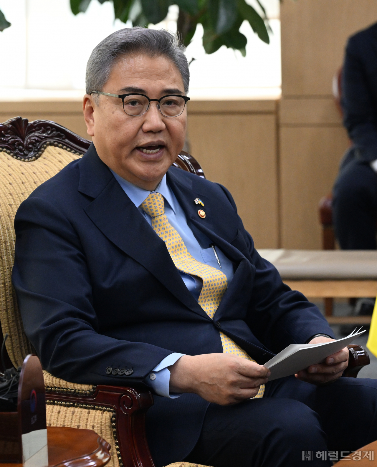 박진 외교부장관.