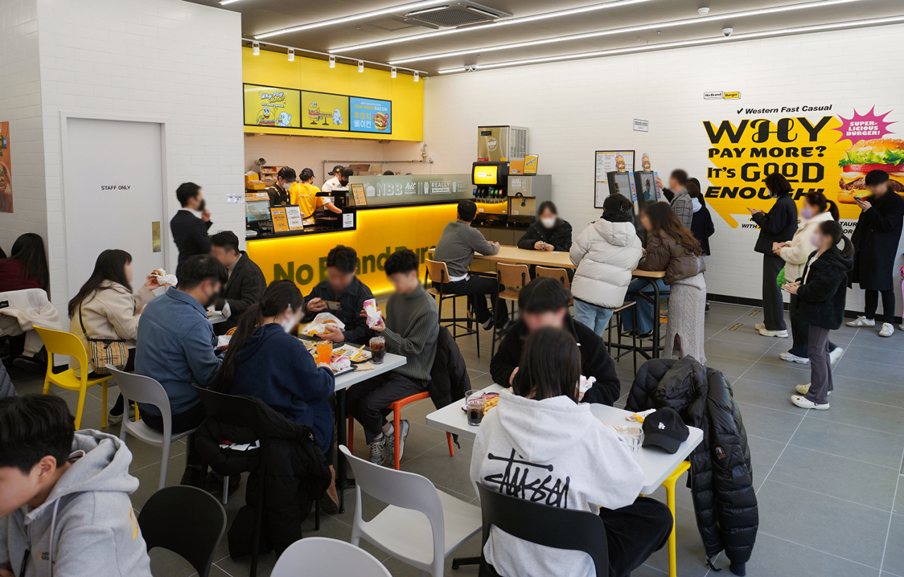 노브랜드 전북도청점. [노브랜드버거 제공]