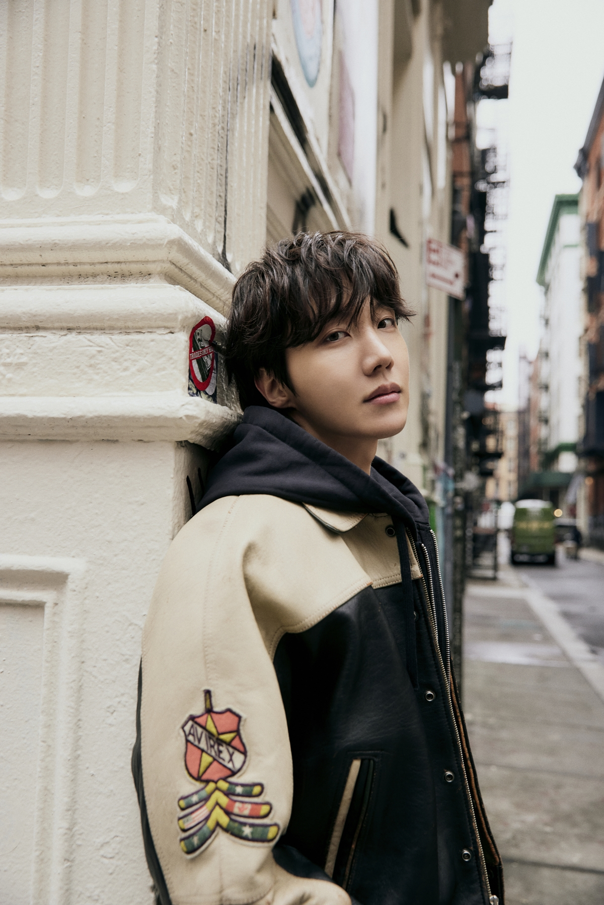 Image from J-Hope's new solo single "on the street" (Big Hit Music)