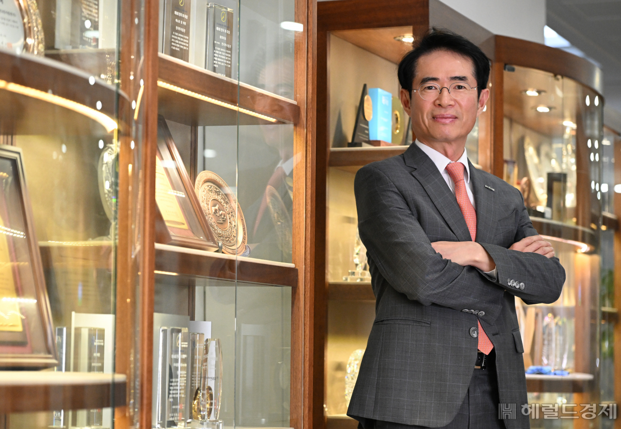 배영규 한국투자증권 IB그룹장이 2일 서울 영등포구 한국투자증권 본사에서 헤럴드경제와 인터뷰를 하고 있다. 임세준 기자