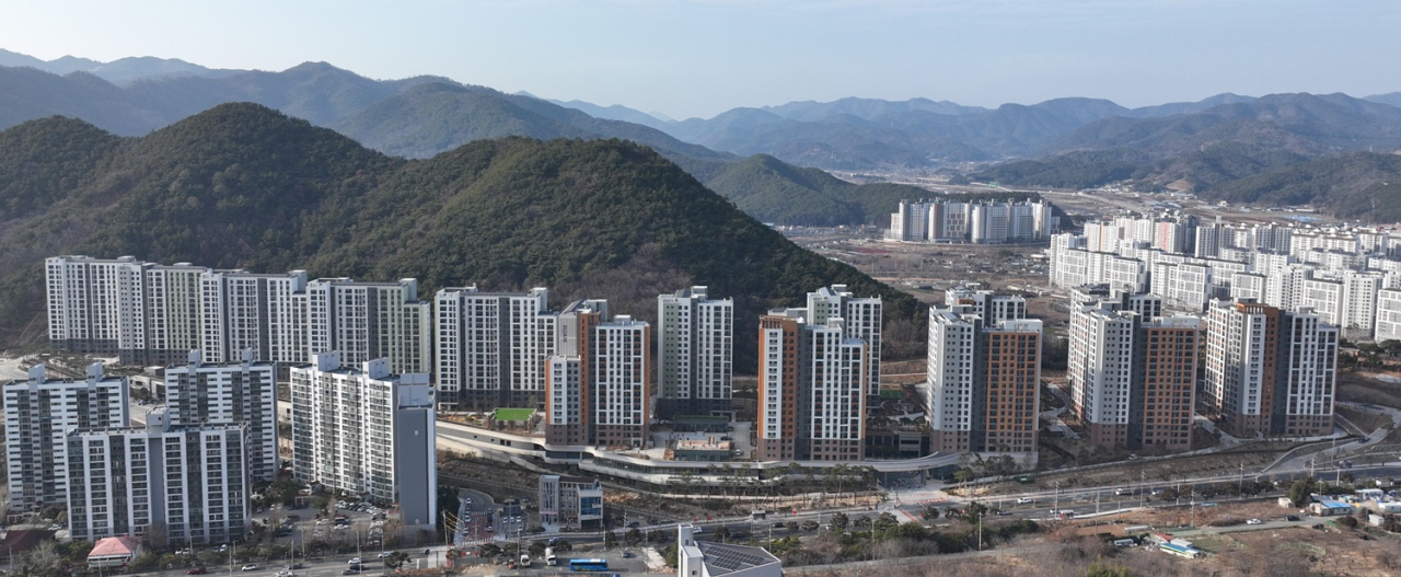‘순천 한양수자인 디에스티지’ 전경. [한양 제공]