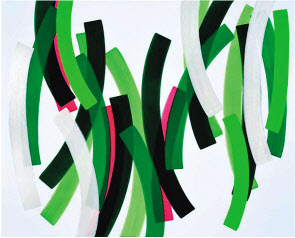 하태임, Un Passage No.221059, 130 x 162cm, Acrylic on Canvas, 2022 [아트사이드갤러리 제공]