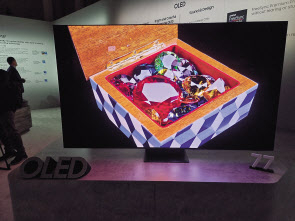 ‘CES 2023’서 공개된 삼성전자 OLED TV.