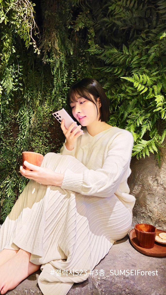 성수동 섬세이 테라리움 촬영 캠페인 [제일기획 제공]