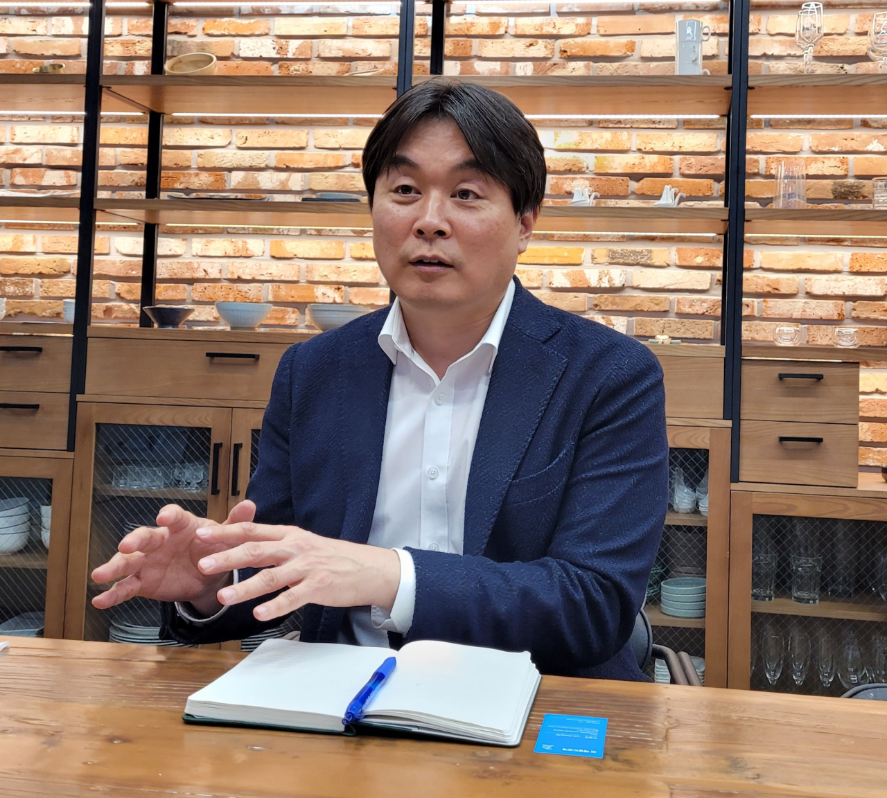 양호승 GS리테일 데일리푸드팀장이 ‘김혜자 도시락’의 재출시 배경에 대해 설명하고 있다. [GS리테일 제공]