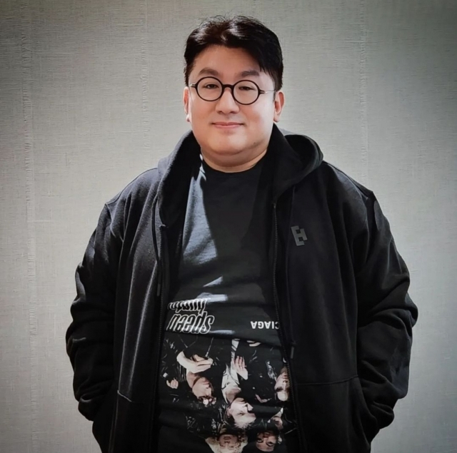 방시혁 하이브 의장. 방식혁SNS