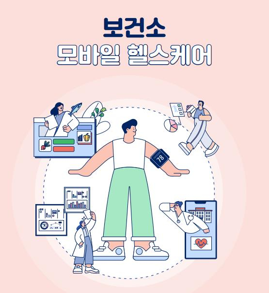 은평구에서 시작하는 모바일 헬스케어 홍보 포스터. [은평구 제공]