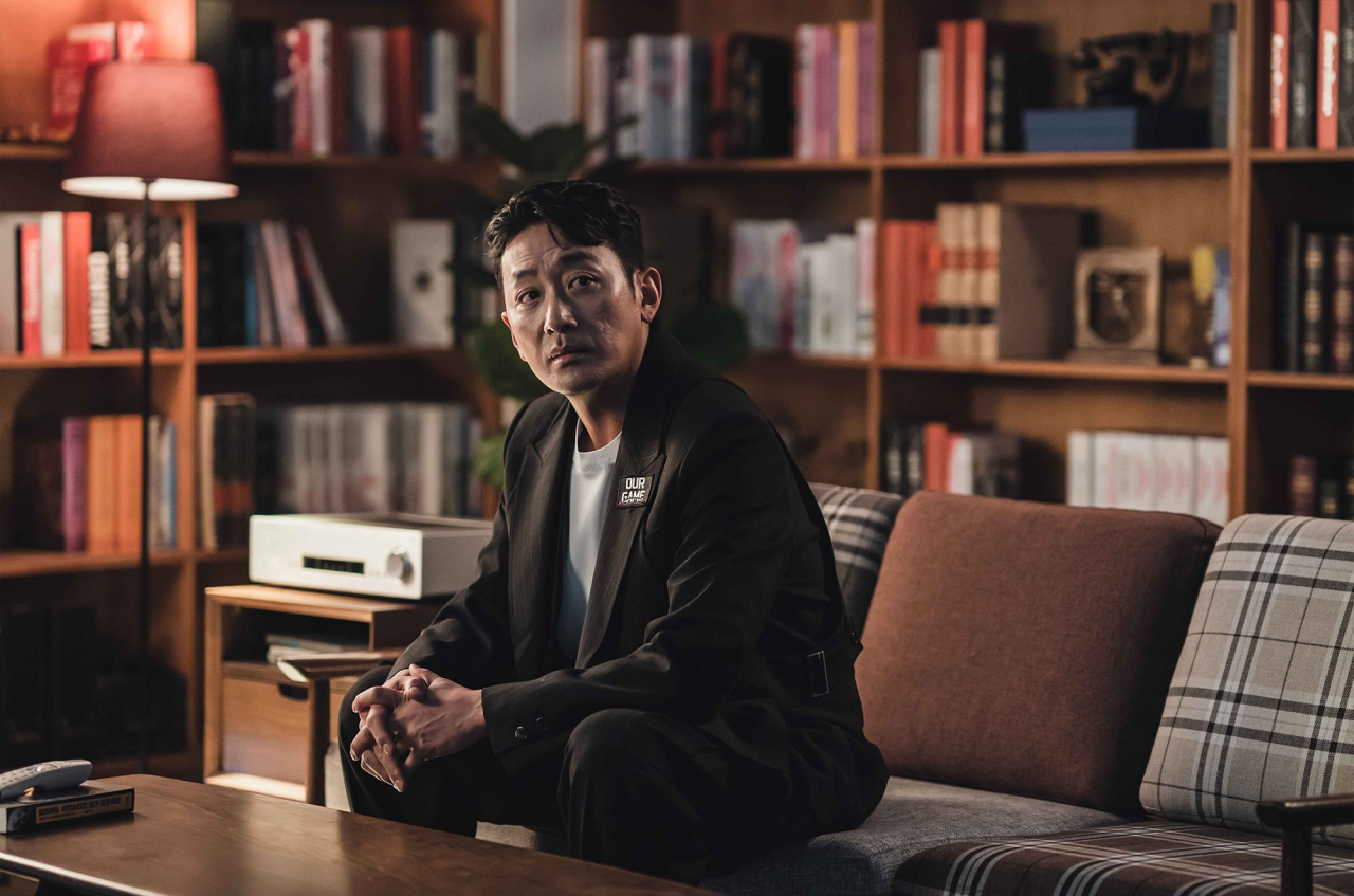 Ha Jung-woo plays the storyteller in "Our Game: LG Twins" (Tving)