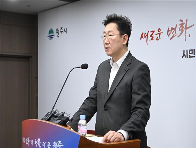 원강수 원주시장
