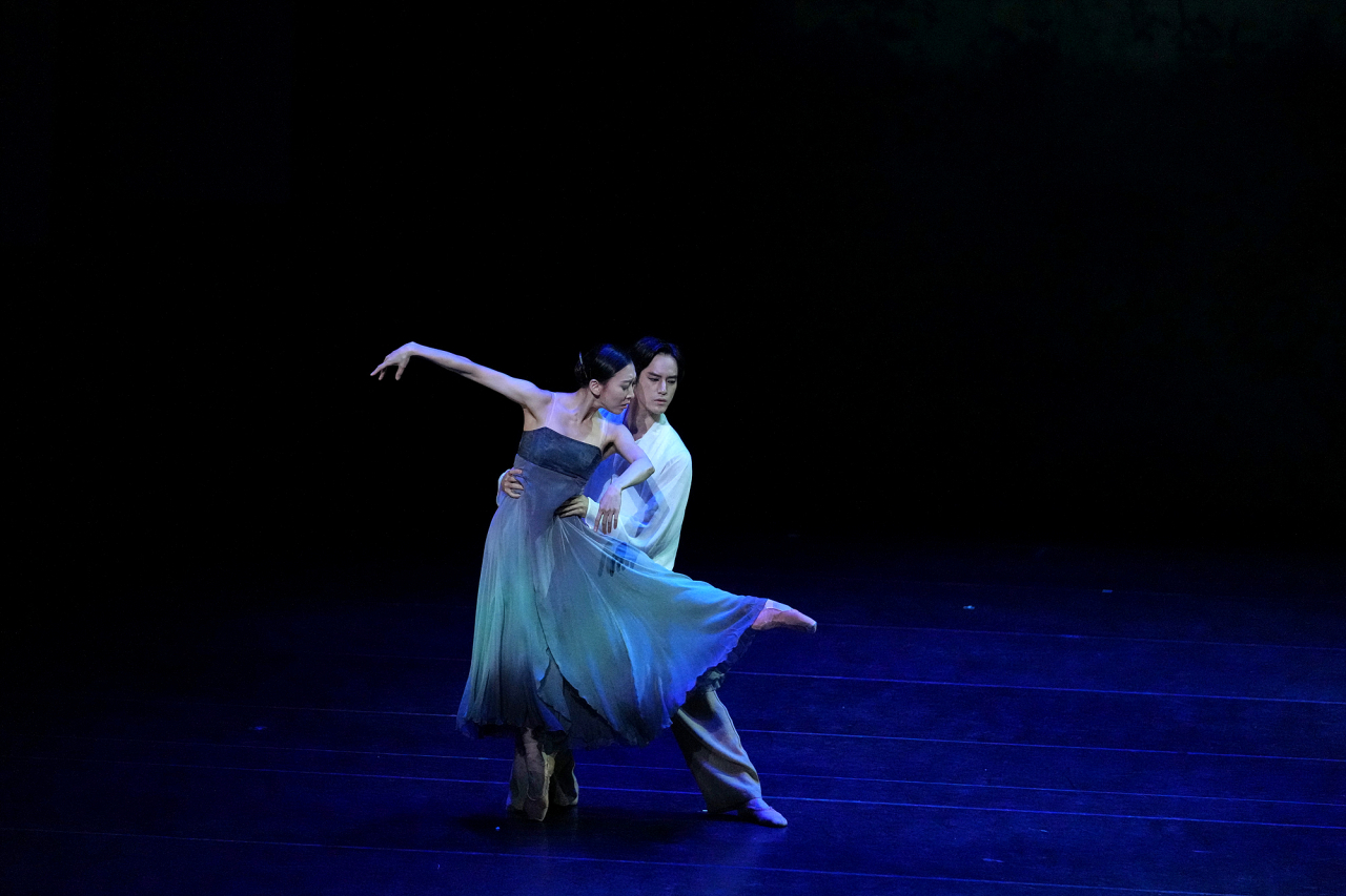 Dancers of the Universal Ballet perform “Korea Emotion” at the 11th Ballet Festival Korea in June 2021. (Universal Ballet)