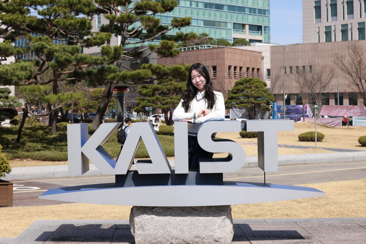 KAIST 수리과학과 2학년 장지연 학생.[KAIST 제공]