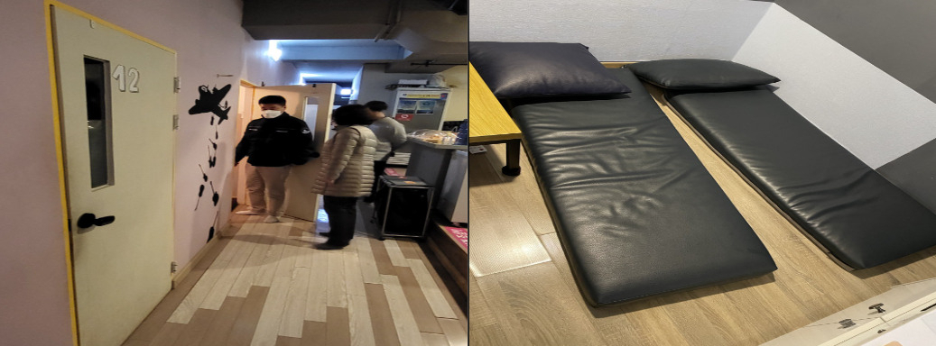 서울시 민생사법경찰단이 청소년 유해업소를 단속하고 있다. [서울시 제공]