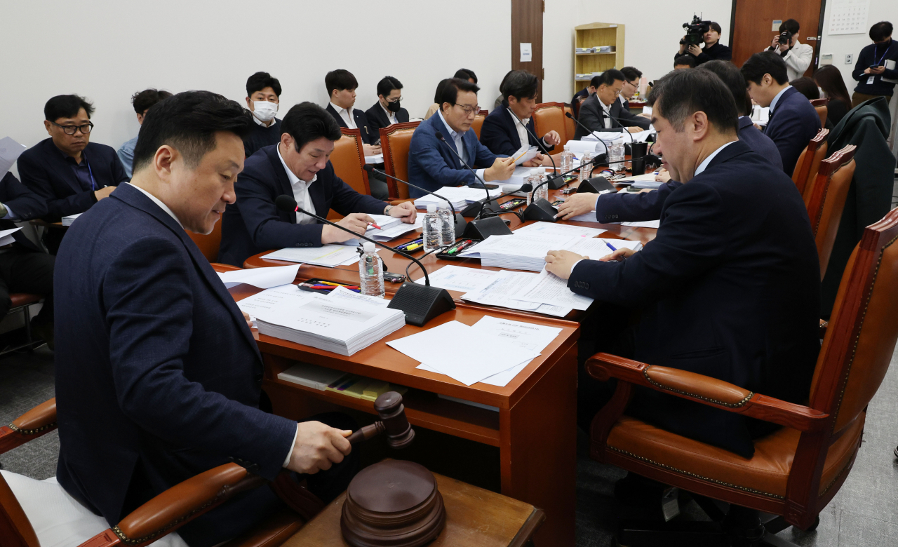 국회 국토교통위원회 교통법안심사소위원회. [연합]