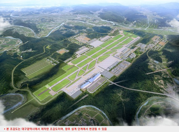 대구경북 신공항 조감도.[대구시 제공]