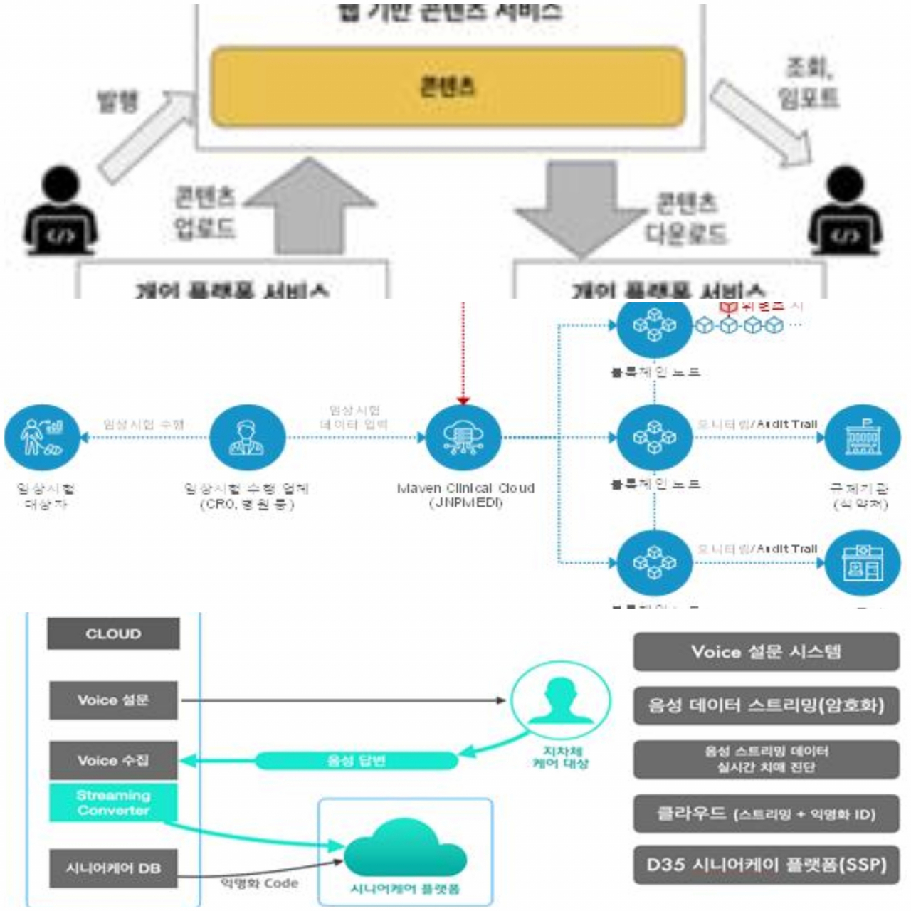 선도기업 3개사 사업 개요