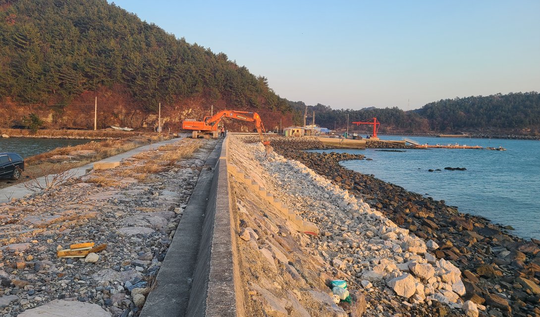 완도 관산 방조제