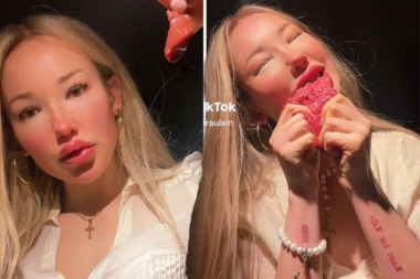 미미 그래프 틱톡 캡처