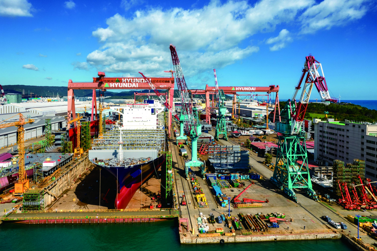 Hyundai Heavy Industries aims to cement global No.1 position - The ...