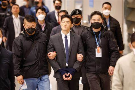 전두환 손자 전우원씨가 인천공항에서 체포됐다.