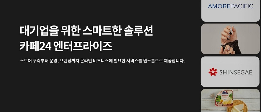 카페24가 전자상거래 기업 맞춤형 '엔터프라이즈 서비스'를 공식 오픈했다. [카페24 제공]
