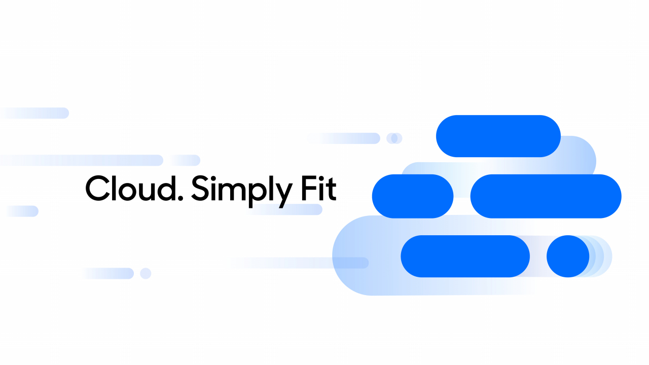 삼성SDS의 브랜드 슬로건 ‘클라우드, 심플리 핏(Cloud. Simply Fit)’. [삼성SDS 제공]