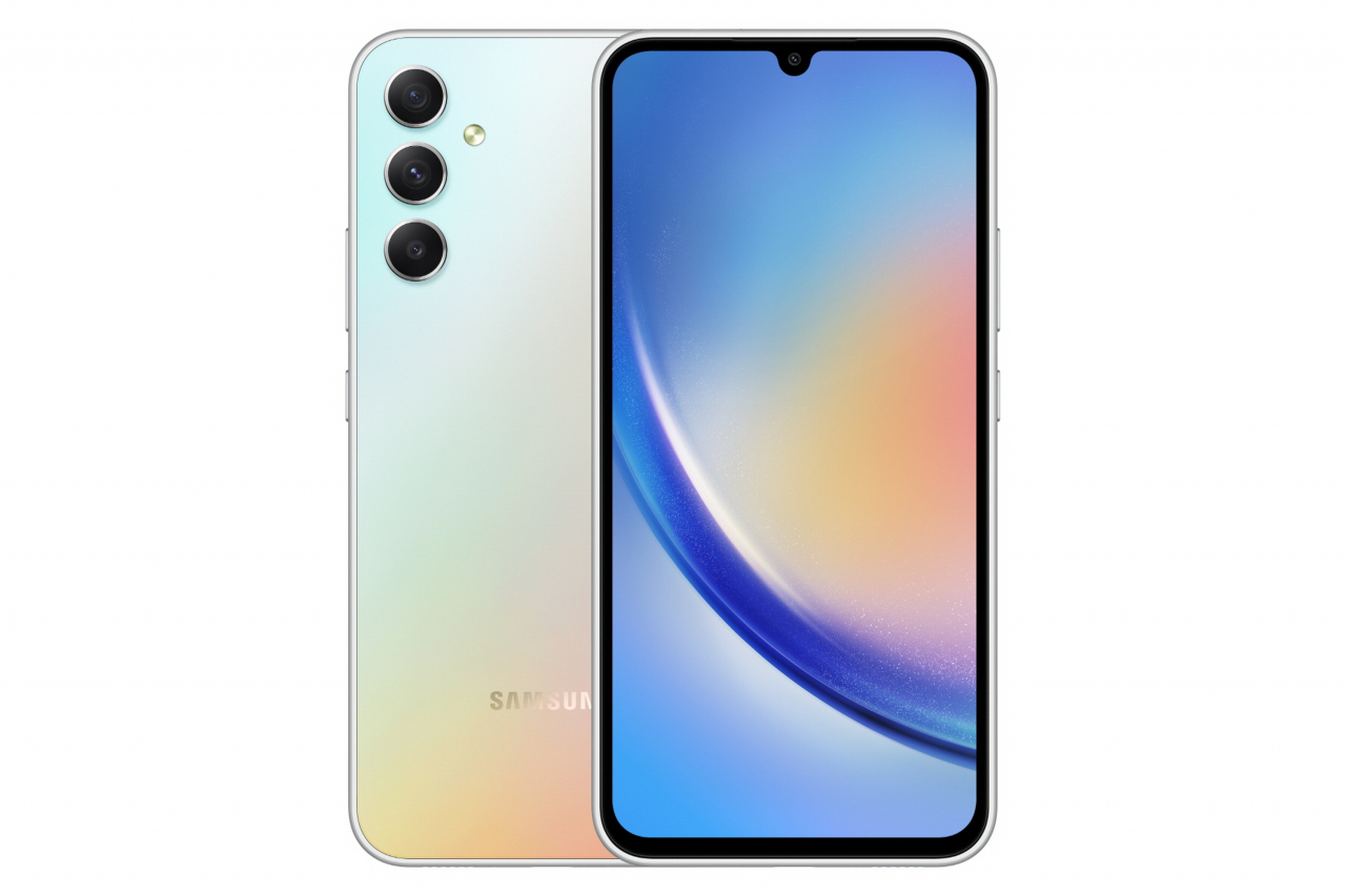 갤럭시A34 5G 어썸 실버. [삼성전자 제공]