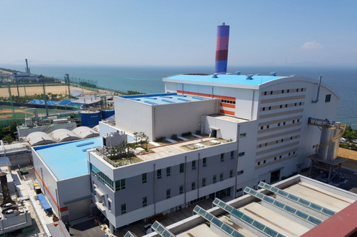 인천 연수구 송도국제도시에 있는 송도소각장.