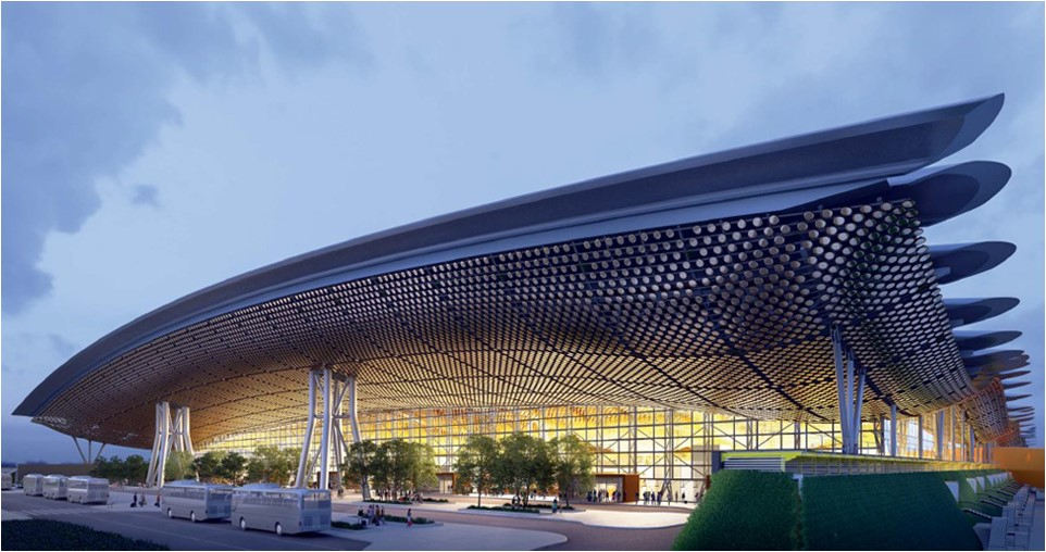 Taoyuan International Airport in Taiwan (Posco)