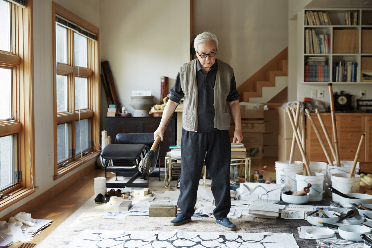 서세옥 화백, ⓒartist and Lehmann Maupin, New York, Hong Kong, Seoul, and London, Photography by Joo Yeon Lee [리만머핀 제공]