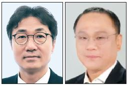 양춘식(왼쪽) KT스카이라이프 신임 대표, 조성수 KT알파 신임 대표