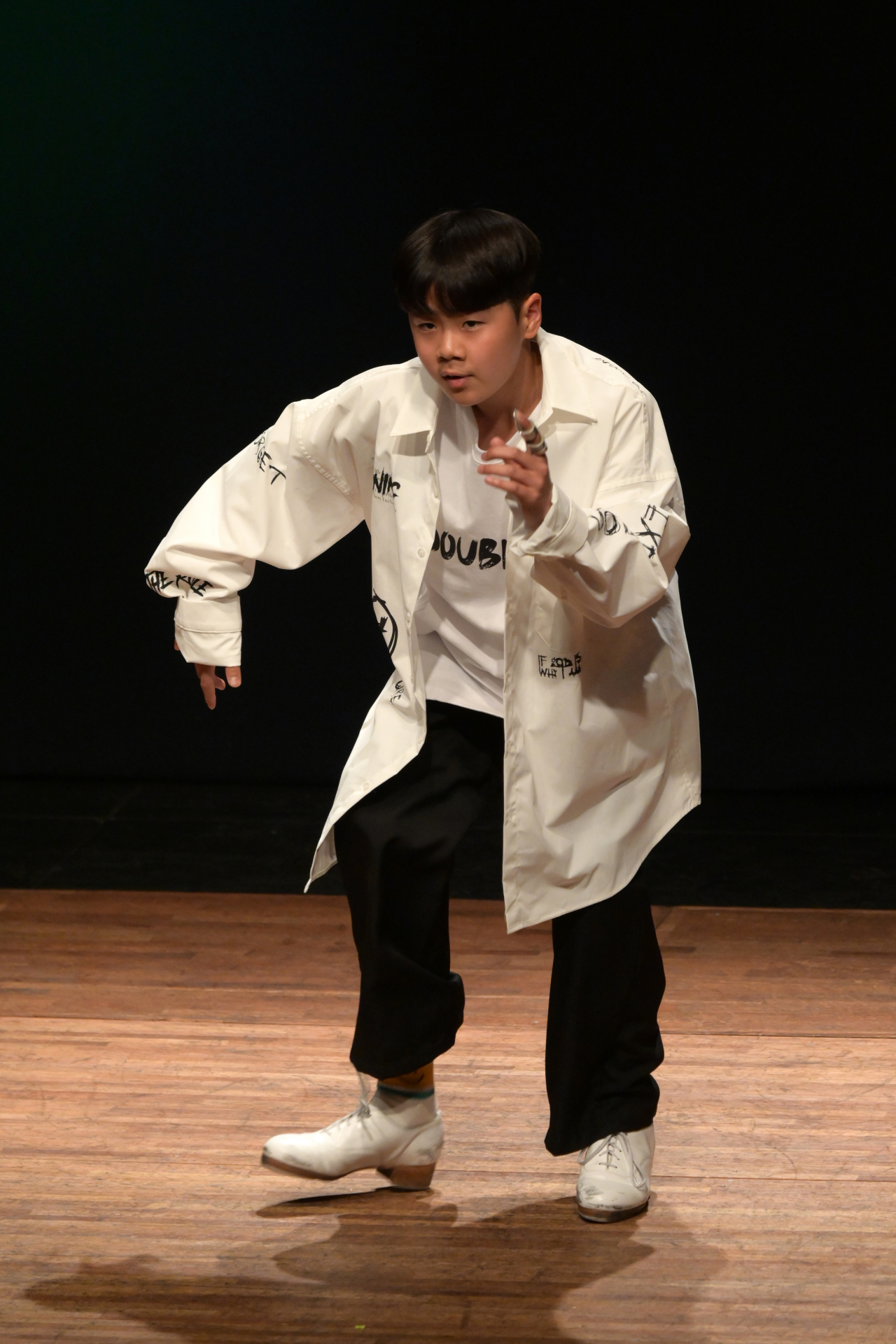 2021년 뮤지컬 ‘빌리 엘리어트’의 주인공 빌리 역할을 맡아 관객과 만난 주현준이 제2회 서울 탭댄스 콩쿠르에서 학생 부문 대상을 받았다. [마포문화재단 제공]