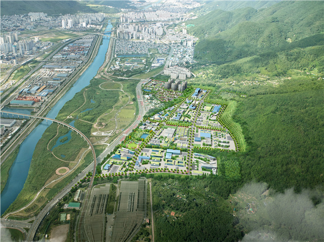 양산 가산일반산업단지 조감도. [사진=양산시]