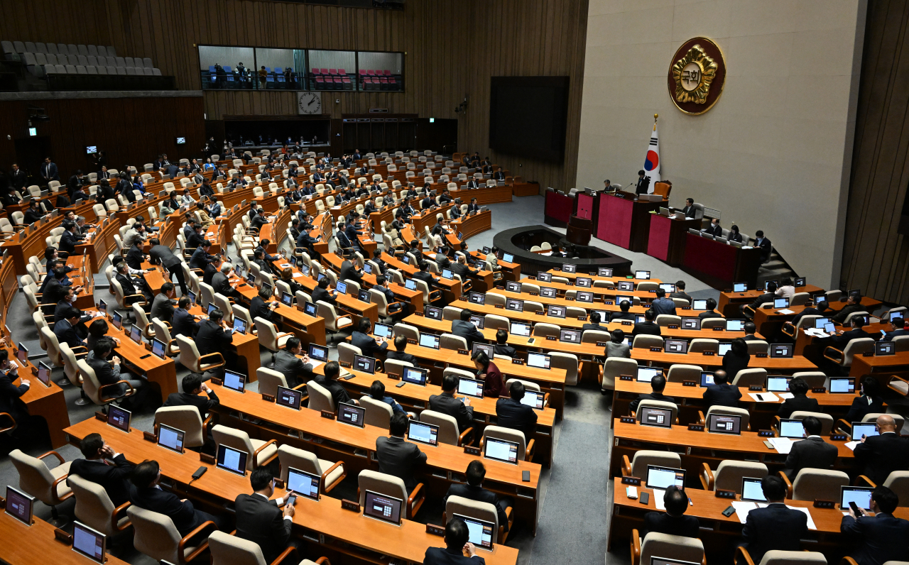 국회 본회의장. 임세준 기자