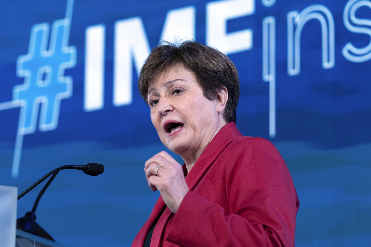 크리스티나 게오르기에바 IMF 총재 [AP]