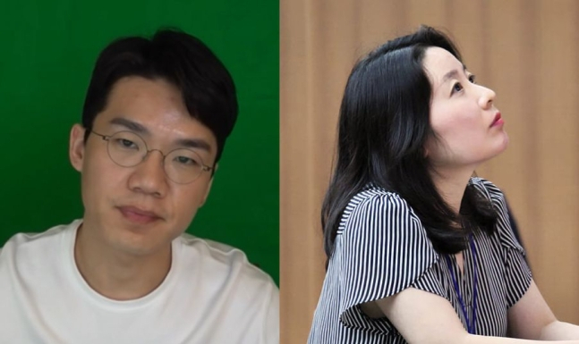 보검 유튜브·윤지선 SNS 각자 캡처