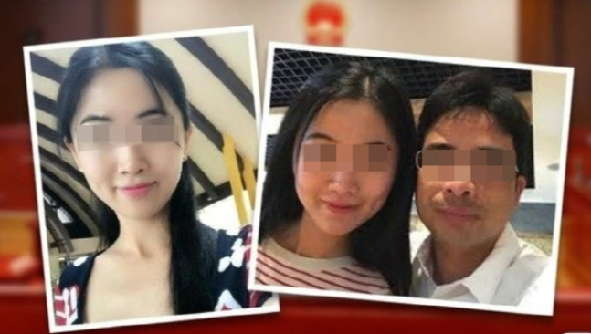 결혼 한달 만에 파경을 맞은 중국인 부부. [웨이보 갈무리]