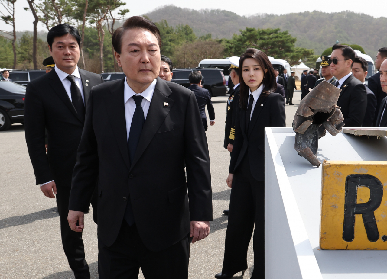 윤석열 대통령은 14일 미국 국빈 방문을 앞두고 의전비서관에 김승희 의전비서관 직무대리를 정식 임명했다. [연합]