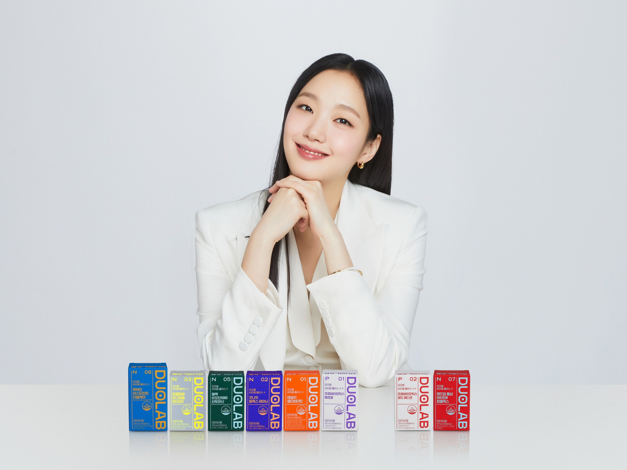 듀오랩 모델로 발탁된 배우 김고은[쎌바이오텍 제공]