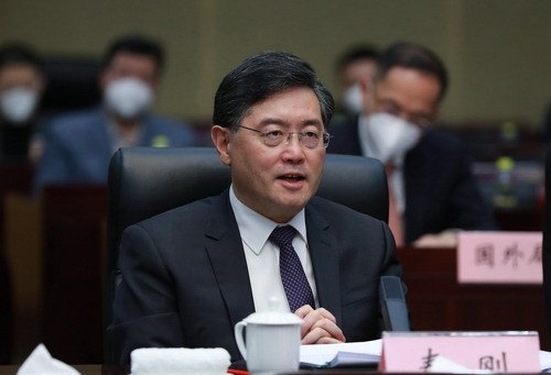 친강 중국 외교부장 [연합]