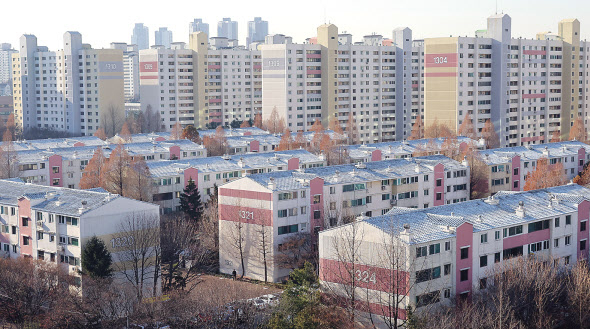 양천구 목동 아파트 단지 모습 [연합]