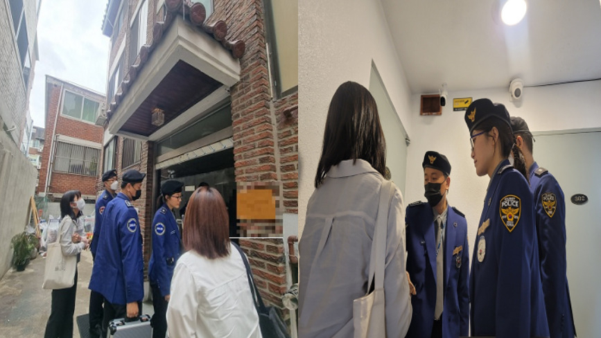 서울경찰청에서 주요 관광지 내 불법숙박업체 단속을 진행하고 있다. [서울경찰청 제공]