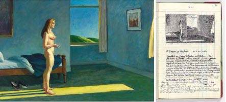햇빛 속의 여인, 1961, 캔버스에 유채, 101.9 &times; 152.9 cm 휘트니미술관, 앨버트 해킷부부 기증