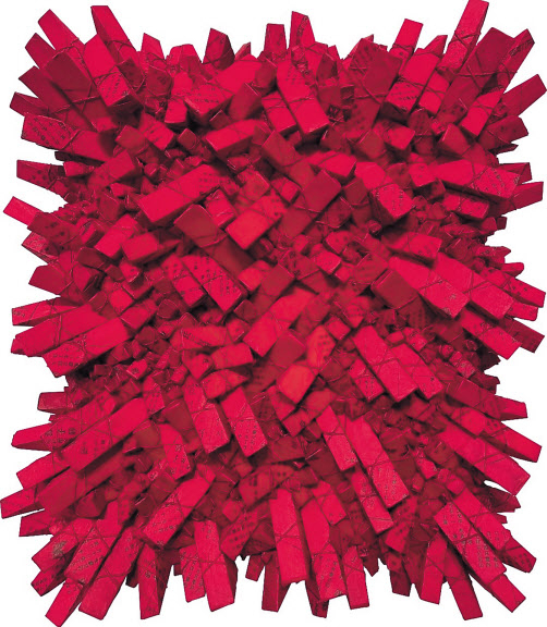 전광영, Aggregation-22-MY119, 한지에 혼합재료, 60.6&times;50cm