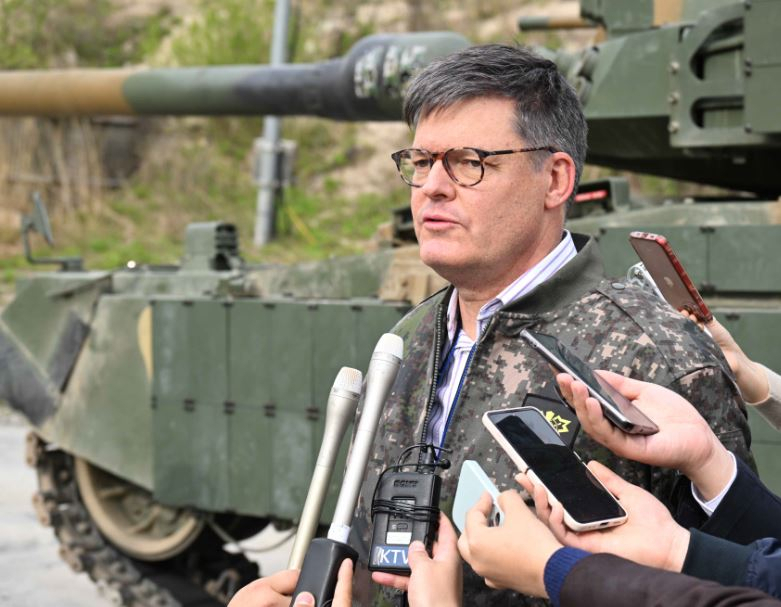 Mathias Francke, Chilean ambassador to South Korea. (Ministry of Foreign Affairs)