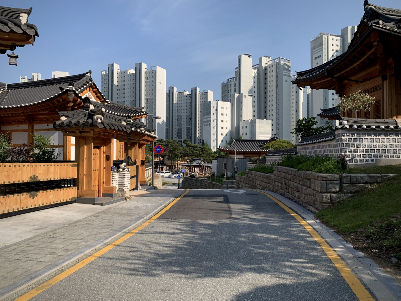 세종시 고운동 한옥마을. 이정아 기자.