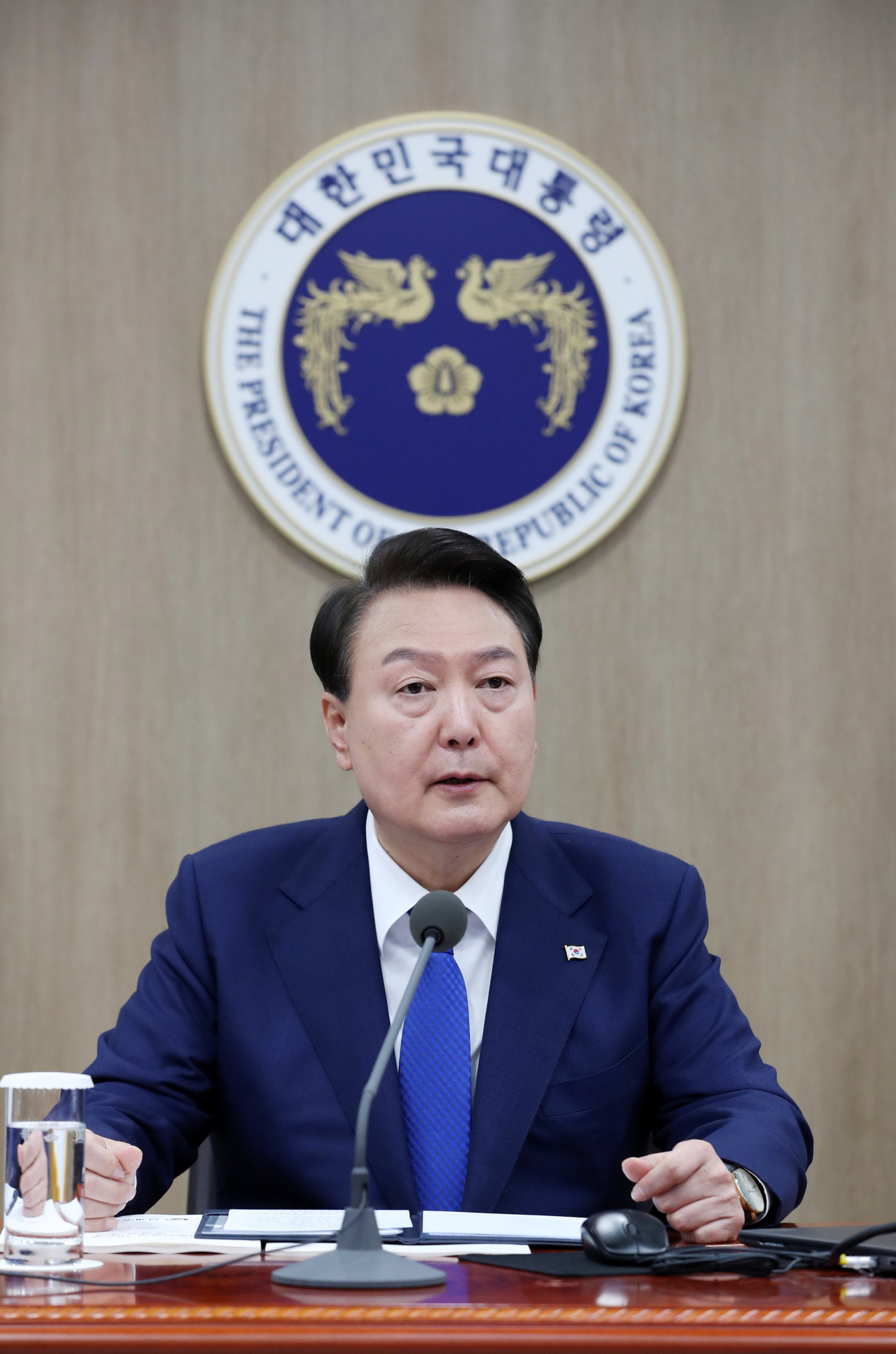 윤석열 대통령의 모습. [연합]