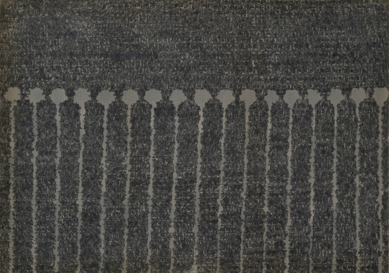 김환기, 17-VI-74 #337, 1974, 86x121.5cm, 캔버스에 유채, 개인 소장 &copy;Whanki Foundation·Whanki Museum