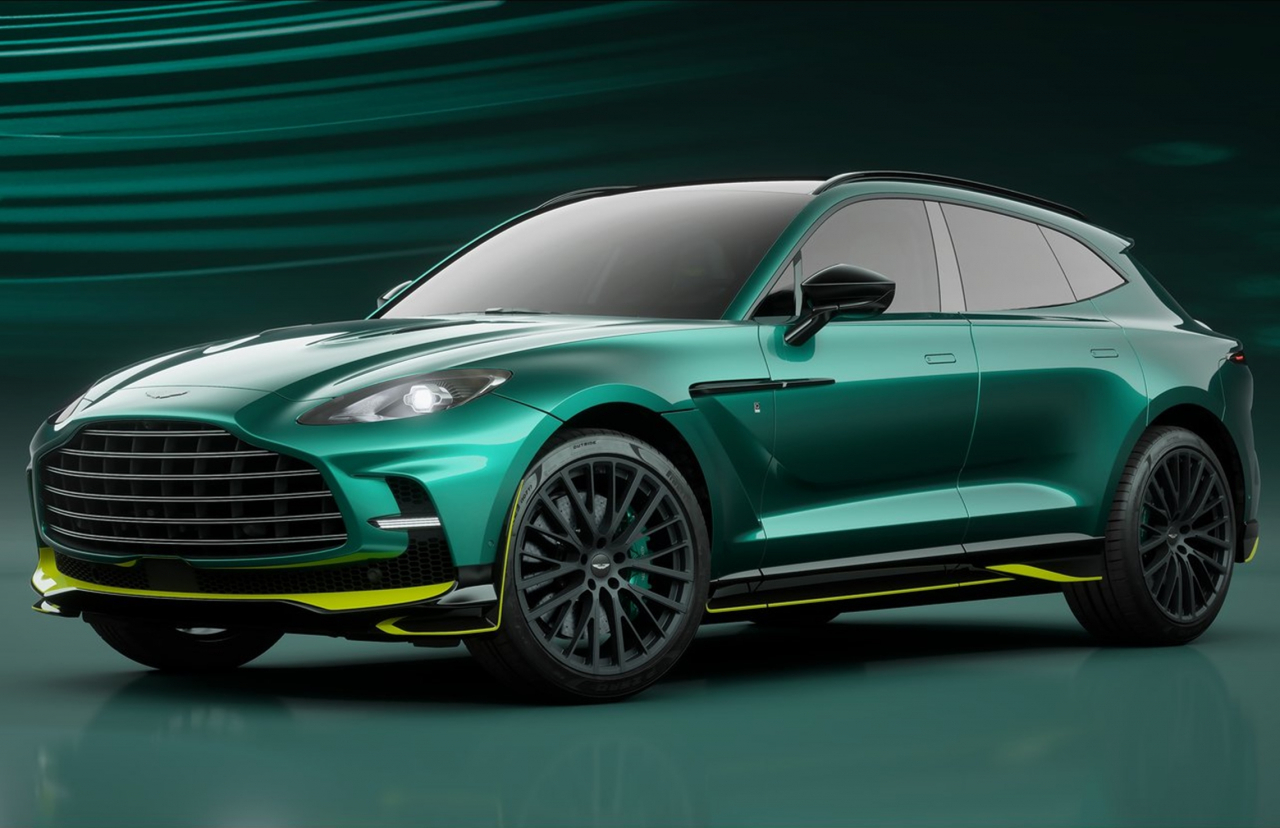 DBX707 AMR23 에디션 모델의 외관. [애스턴마틴 제공]