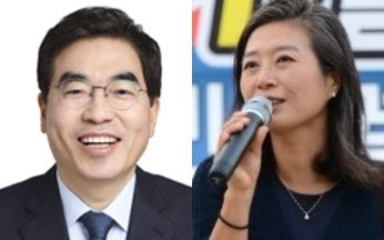 양기대 민주당 의원(왼쪽)과 양이원영 민주당 의원.