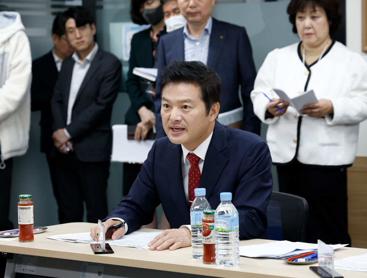 대법원 확정 판결로 직을 상실한 김태우 서울 강서구청장. [강서구 제공]